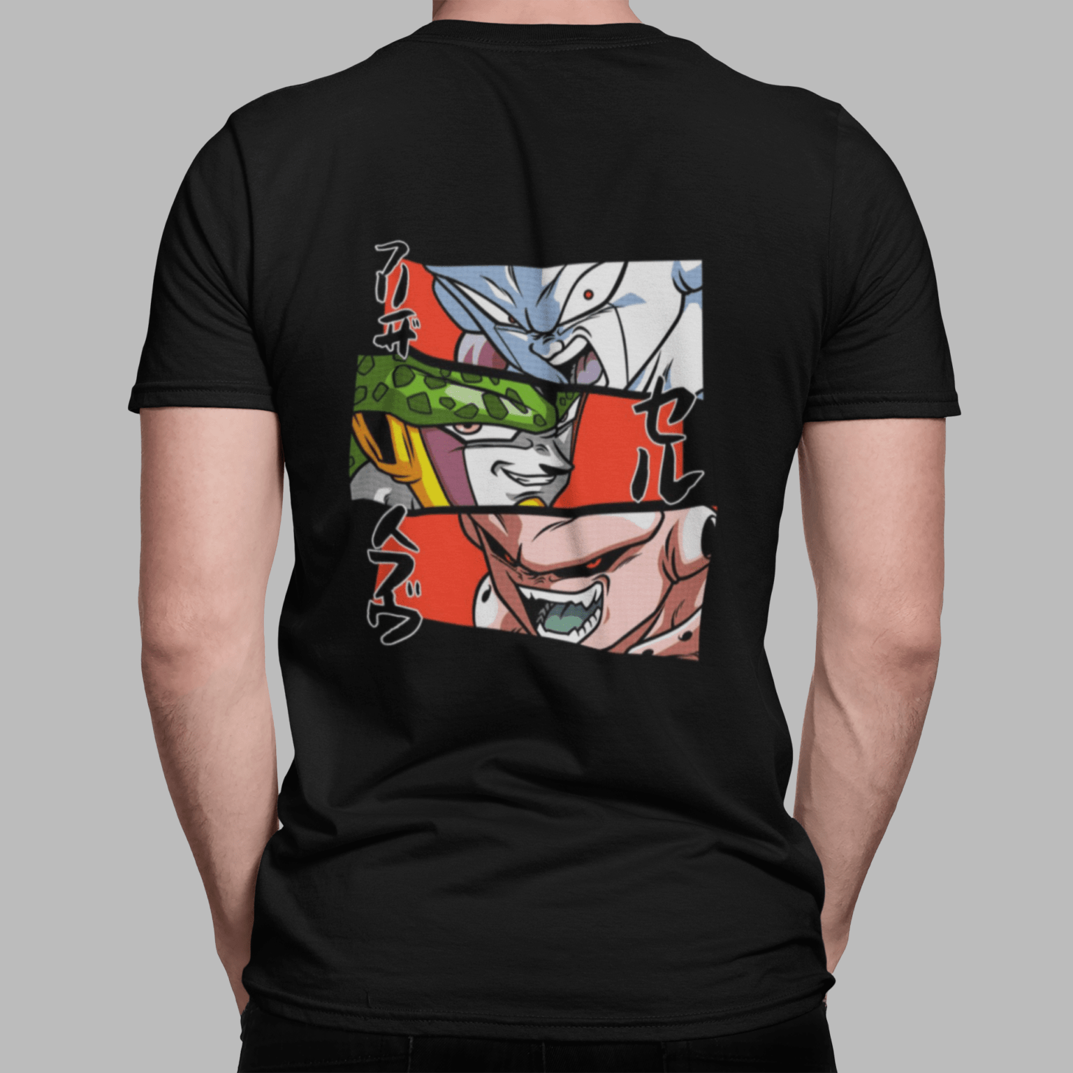 OP Dragon Ball Z villans T-shirt Half Sleeve – styleverse