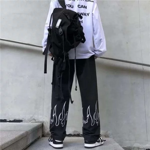 Fire Baggy Fit Trackpant - Image 2