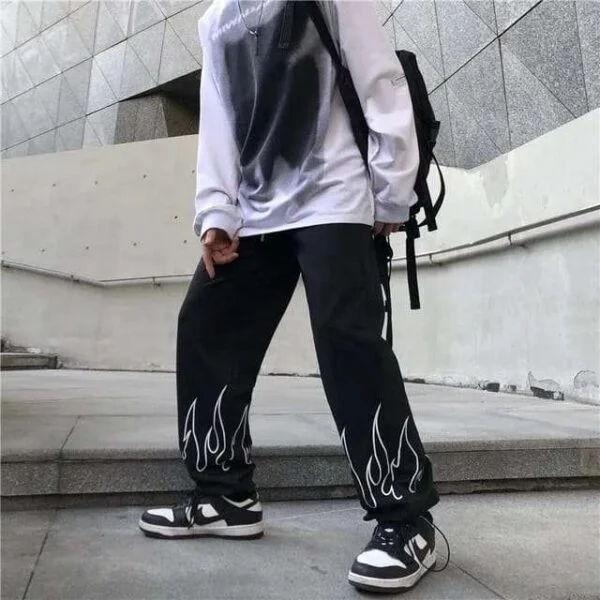 Fire Baggy Fit Trackpant - Image 3