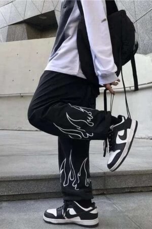 Fire Baggy Fit Trackpant