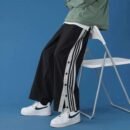 Snap button Straight Fit Trackpant
