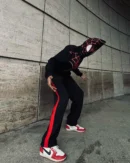 Spider Man Black Zipper Hoodie
