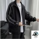Styleverse Black Fleece Open Jacket VENDOR