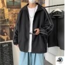 Styleverse Black Fleece Open Jacket VENDOR