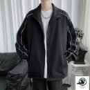 Styleverse Black Fleece Open Jacket VENDOR