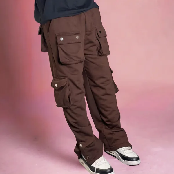 Straight Fit Snapbutton Bottom pant - Image 2