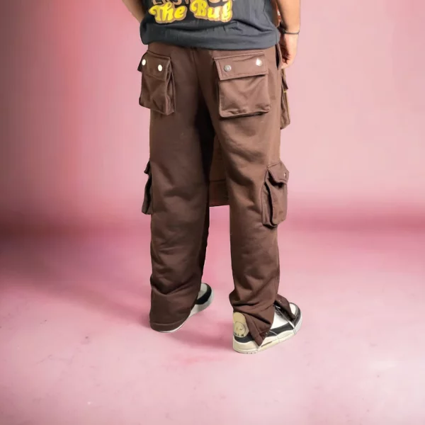 Straight Fit Snapbutton Bottom pant - Image 3