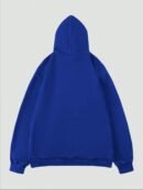 Blue Cross spider man zipper Hoodie