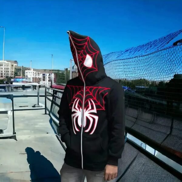 Amazing Spider man Full Zipper Hoodie