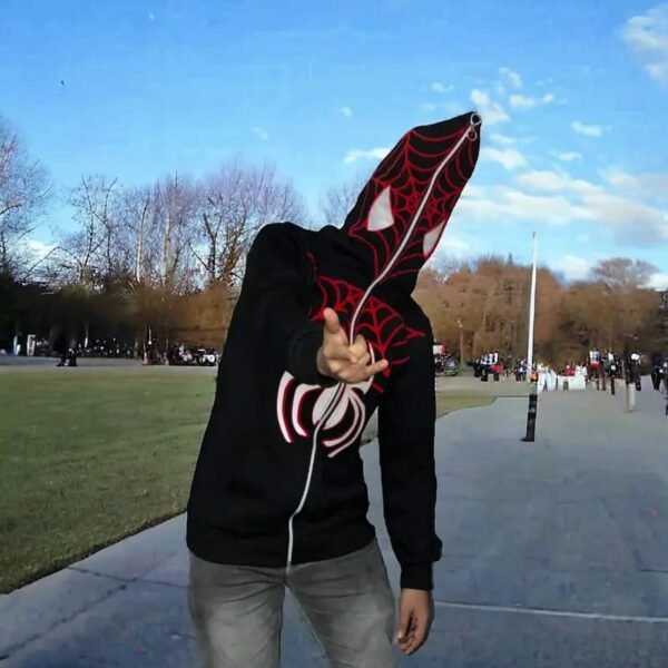 Amazing Spider man Full Zipper Hoodie - Image 2