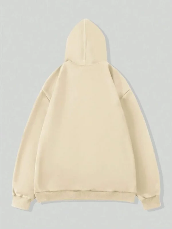 cream cross spider man zipper hoodie - Image 3