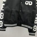 Aesthetic Black Oversize Versity Jacket