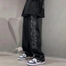 AESTHETIC BAGGY PRINTED DENIM JEAN