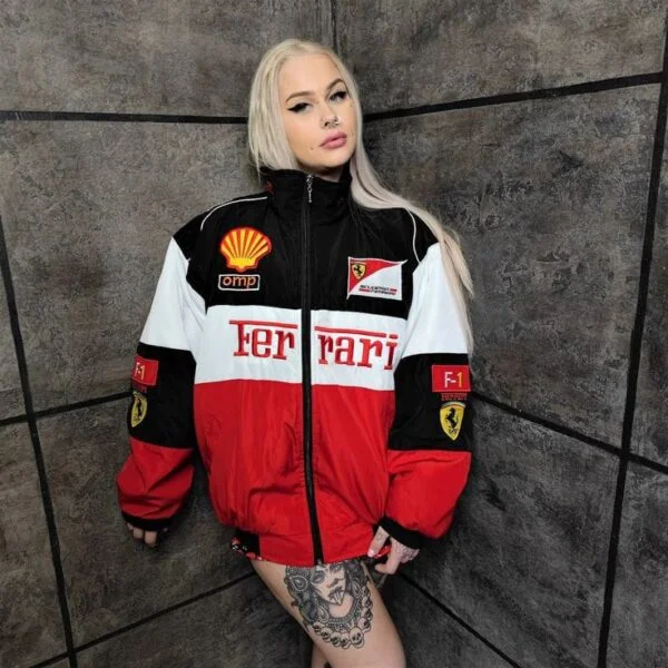 Ferrari F1 Racer Vitange jacket