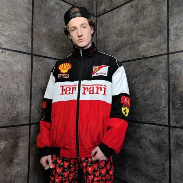 Ferrari F1 Racer Vitange jacket - Image 2