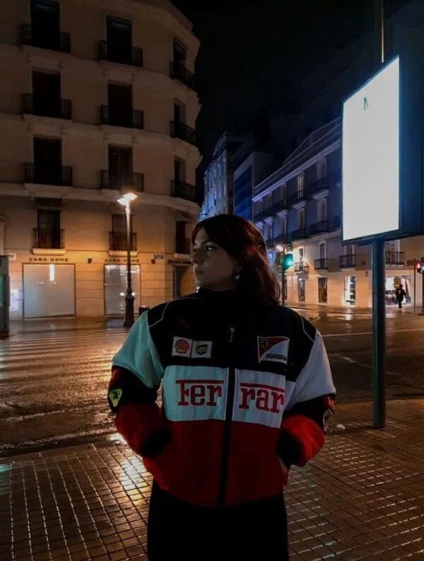 Ferrari F1 Women's Racing Jacket Official Scuderia Ferrari Apparel for Ladies - Image 3