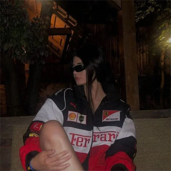 Ferrari F1 Women's Racing Jacket Official Scuderia Ferrari Apparel for Ladies - Image 2