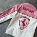 Ferrari Pink Zipper Jacket (Embroidered) – Ultimate Luxury Streetwear
