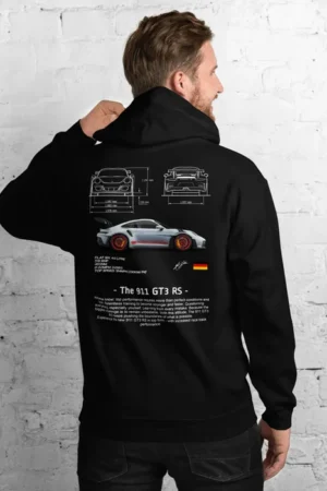 Porsche GT3-RS 911 Printed Hoodie