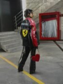 Ferrari F1 Leather Racer Jacket – Premium Formula 1 Motorsport Leather Jacket