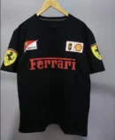 Ferrari Oversized Down Shoulder T-Shirt for Men & Women | Premium Streetwear by Styleverse