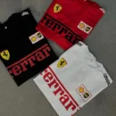 Ferrari Oversized Down Shoulder T-Shirt for Men & Women | Premium Streetwear by Styleverse