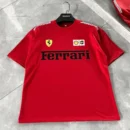 Ferrari Oversized Down Shoulder T-Shirt for Men & Women | Premium Streetwear by Styleverse