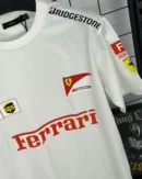 Ferrari Oversized Down Shoulder T-Shirt for Men & Women | Premium Streetwear by Styleverse