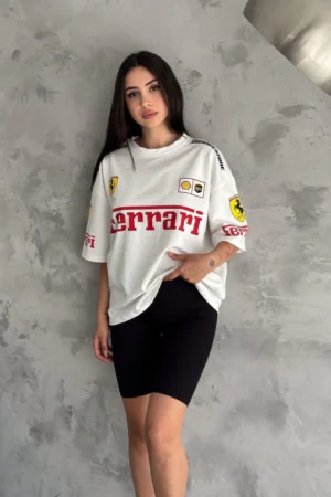 Ferrari F1 vintage racing T-shirt at Styleverse™
