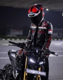 Black Ferrari F1 Leather Jacket – Ignite Your Racing Spirit