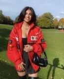 Retro Ferrari Racing Jacket – Black & Vintage Style for True Motorsport Enthusiasts