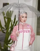 Pink Ferrari Racing Jacket