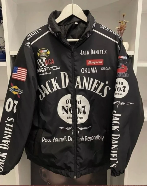 Jack Daniel's Racing Jacket – Vintage Motorsport Style - Image 2