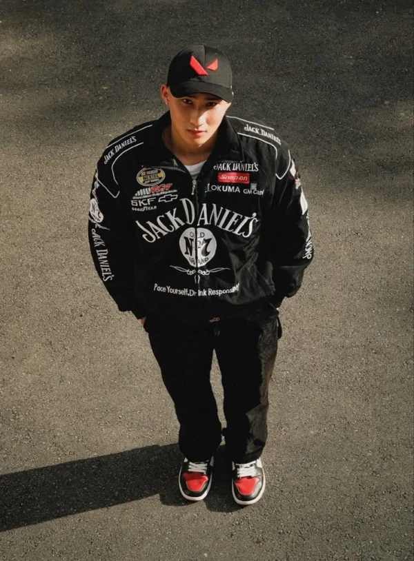 Jack Daniel's Racing Jacket – Vintage Motorsport Style - Image 5