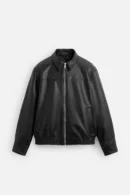 Black Faux Leather Jacket for Men | Stylish & Durable Outerwear Online in India