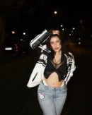 Premium Leather Mercedes Racing Jacket by STYLEVERSE