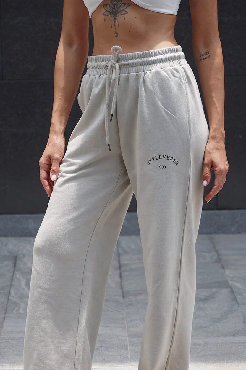 Styleverse 903 Wide Leg Track Pants | Premium Streetwear Joggers India 4 Styleverse 903 Wide Leg Track Pants | Premium Streetwear Joggers India - Image 4