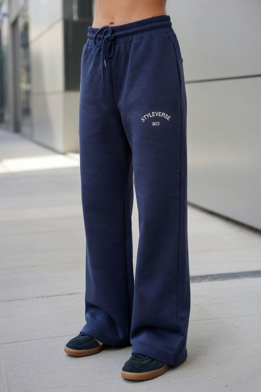 Styleverse 903 Wide Leg Track Pants | Premium Streetwear Joggers India 14 Styleverse 903 Wide Leg Track Pants | Premium Streetwear Joggers India - Image 14