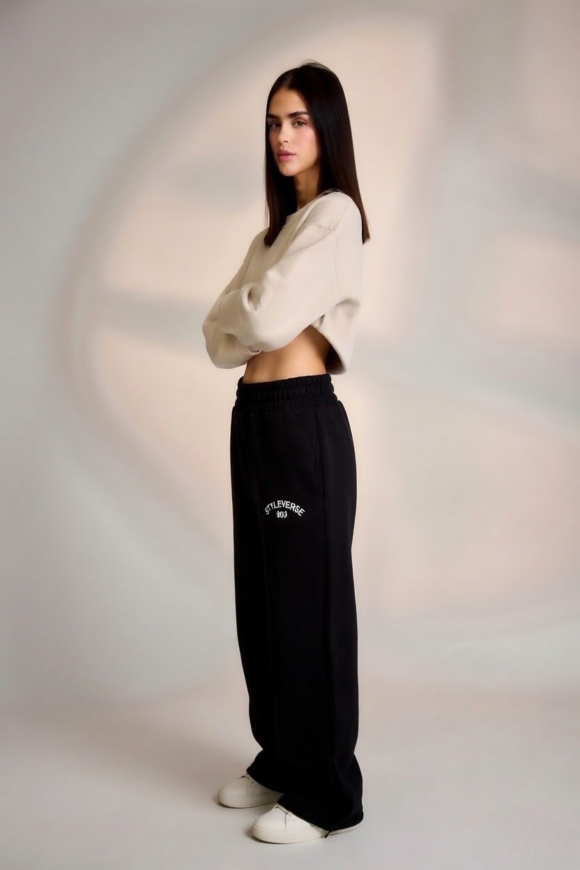 Styleverse 903 Wide Leg Track Pants | Premium Streetwear Joggers India 1 Wide Leg Track Pants