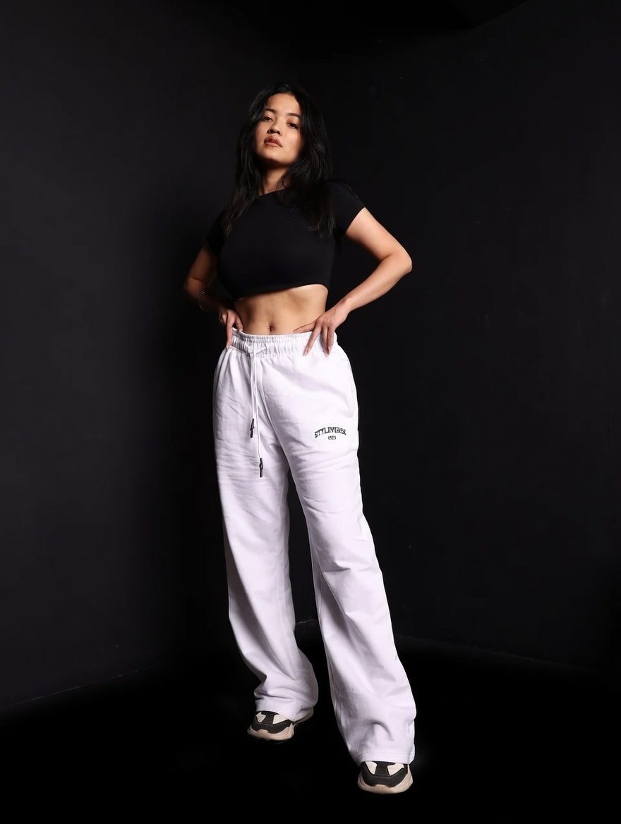 Styleverse 903 Wide Leg Track Pants | Premium Streetwear Joggers India 11 Styleverse 903 Wide Leg Track Pants | Premium Streetwear Joggers India - Image 11