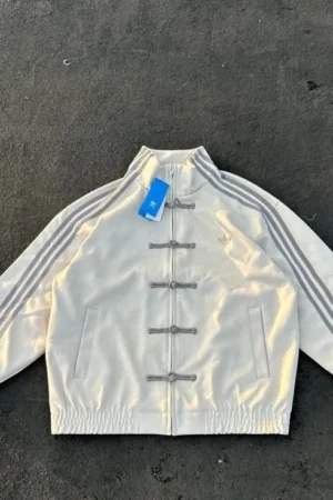 cny white adidas jacket