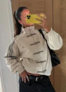 White chinese Adidas jacket